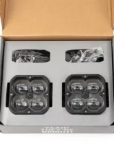 Vivid Lumen FNG SAE 3 Inch 20W Fog Light Pods White DOT/SAE Pair                                     - 10210 - Image 6