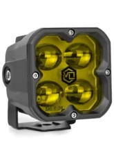Vivid Lumen FNG SAE 3 Inch 20W Fog Light Pods Amber DOT/SAE Pair                                     - 10220 - Image 2