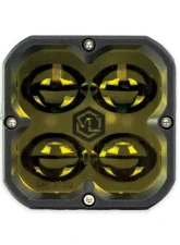 Vivid Lumen FNG SAE 3 Inch 20W Fog Light Pods Amber DOT/SAE Pair                                     - 10220 - Image 3