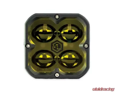 Vivid Lumen FNG SAE 3 Inch 20W Fog Light Pods Amber DOT/SAE Pair - 10220