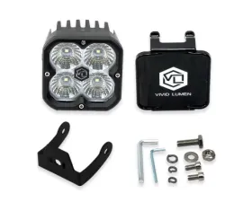 Vivid Lumen FNG Intense 3 Inch 20W Flood Light Pods White Single