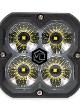 Vivid Lumen FNG Intense 3 Inch 20W Flood Light Pods White Single                                     - 10310 - Image 3