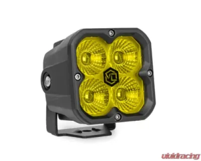 Vivid Lumen FNG Intense 3 Inch 20W Flood Light Pod Amber Single - 10320