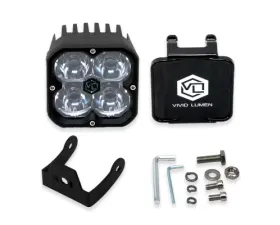 Vivid Lumen FNG Intense 3 Inch 20W Spot Light Pods Amber Single