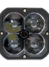 Vivid Lumen FNG Intense 3 Inch 20W Spot Light Pods Amber Single                                     - 10410 - Image 3