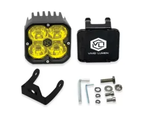 Vivid Lumen FNG Intense 3 Inch 20W Spot Light Pod Amber Single