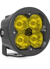 Vivid Lumen FNG SAE 3 Inch 20W Driving Light Pods With Round Amber DOT/SAE Pair                                     - 11120 - Image 2