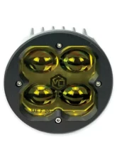 Vivid Lumen FNG SAE 3 Inch 20W Fog Light Pods With Round Amber DOT/SAE Pair                                     - 11220 - Image 3