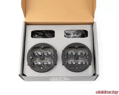 Vivid Lumen FNG SAE Fog Light Kit Jeep JK White 2007-2018 - 11300