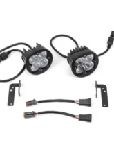 Vivid Lumen FNG SAE Fog Light Kit Jeep JK White 2007-2018                                     - 11300 - Image 2