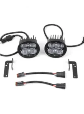 Vivid Lumen FNG SAE Fog Light Kit Jeep JK White 2007-2018                                     - 11300 - Image 4