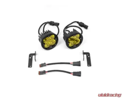 Vivid Lumen FNG SAE Fog Light Kit Jeep JK Amber 2007-2018 - 11301
