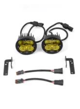Vivid Lumen FNG SAE Fog Light Kit Jeep JK Amber 2007-2018                                     - 11301 - Image 3