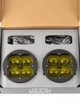Vivid Lumen FNG SAE Fog Light Kit Jeep JK Amber 2007-2018                                     - 11301 - Image 6