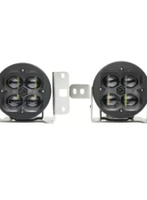 Vivid Lumen FNG SAE Fog Light Kit Jeep JL White Plastic Bumper Sport 2018+                                     - 11302 - Image 5