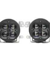 Vivid Lumen FNG SAE Fog Light Kit Jeep JL White Plastic Bumper Sahara/Rubicon 2018+                                     - 11310 - Image 5