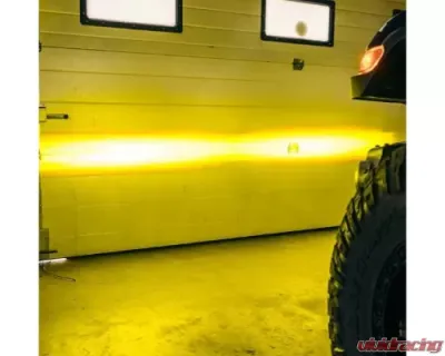 Vivid Lumen FNG SAE Fog Light Kit Jeep JL Amber Plastic Bumper Sahara/Rubicon 2018+ - 11320