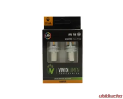 Vivid Lumen High Output Led Bulbs 1156 Amber Pair - 1156A