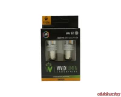 Vivid Lumen High Output Led Bulbs 1157 Amber Pair - 1157A