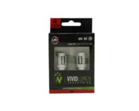 Vivid Lumen High Output Led Bulbs 1157 Red Pair
