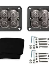 Vivid Lumen FNG SAE 3 Inch 20W Driving Light Pods With Flush Mount DOT/SAE Pair                                     - 12110 - Image 7