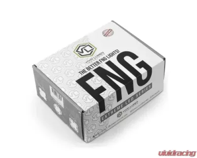 Vivid Lumen FNG SAE 3 Inch 20W Fog Light Pods With Flush Mount Amber DOT/SAE Pair - 12220