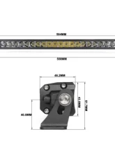 Vivid Lumen Wired Series 12 Inch Single Row Combo Light Bar                                     - 16112 - Image 20