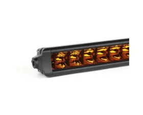 Vivid Lumen Wired Series 20 Inch Single Row Amber Combo Light Bar