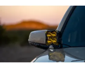 Vivid Lumen Pillar Mounts Toyota Tacoma 2016+