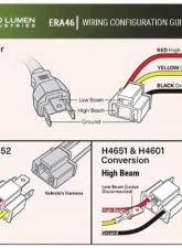Vivid Lumen ERA Series 4X6 Led Headlights Pair                                     - ERA46 - Image 5