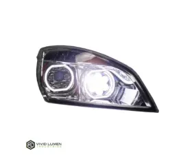 Vivid Lumen Brilliant Series Freightliner Cascadia Led Headlight Chrome Passenger 2018-Current