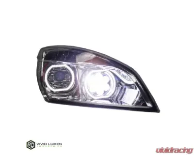Vivid Lumen Brilliant Series Freightliner Cascadia Led Headlight Chrome Passenger 2018-Current - FL02-P