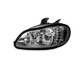 Vivid Lumen Brilliant Series Freightliner M2 Led Headlight Chrome Driver 2002-2017