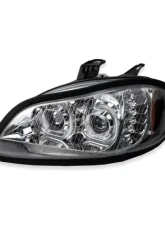 Vivid Lumen Brilliant Series Freightliner M2 Led Headlight Chrome Driver 2002-2017                                     - FL03 - Image 3