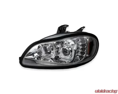 Vivid Lumen Brilliant Series Freightliner M2 Led Headlight Chrome Driver 2002-2017 - FL03