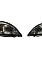 Vivid Lumen Brilliant Series Freightliner Columbia Led Headlight Chrome Driver 2001-2018                                     - FREG01 - Image 5