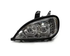 Vivid Lumen Brilliant Series Freightliner Columbia Led Headlight Chrome Driver 2001-2018