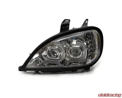 Vivid Lumen Brilliant Series Freightliner Columbia Led Headlight Chrome Driver 2001-2018 - FREG01