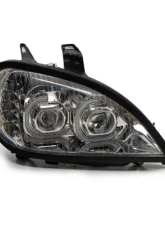 Vivid Lumen Brilliant Series Freightliner Columbia Led Headlight Chrome Passenger 2001-2018                                     - FREG02 - Image 4