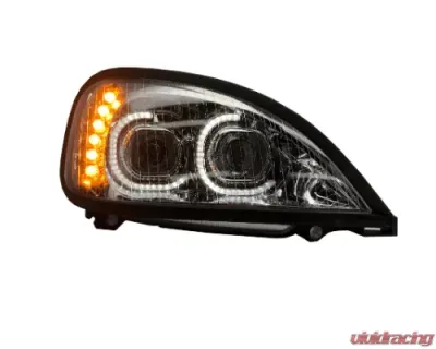 Vivid Lumen Brilliant Series Freightliner Columbia Led Headlight Chrome Passenger 2001-2018 - FREG02