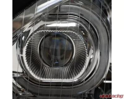 Vivid Lumen Brilliant Series Freightliner Columbia Led Headlight Chrome Passenger 2001-2018 - FREG02