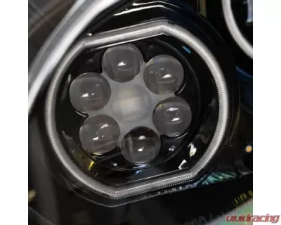 Vivid Lumen Kenworth T680 Projector Led Headlights Passenger 2012-2021 - KENW-T680P