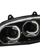Vivid Lumen Brilliant Series Kenworth T660 Led Headlight Black Driver 2008-2017                                     - KENW01 - Image 7