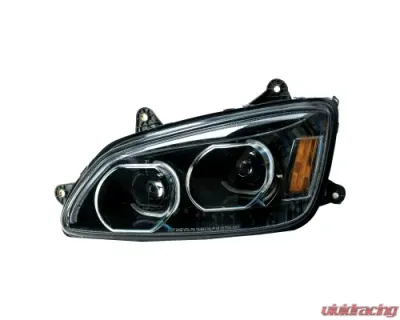 Vivid Lumen Brilliant Series Kenworth T660 Led Headlight Black Driver 2008-2017 - KENW01