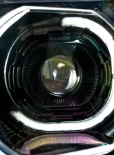 Vivid Lumen Brilliant Series Kenworth T660 Led Headlight Black Driver 2008-2017                                     - KENW01 - Image 4