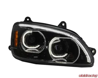 Vivid Lumen Brilliant Series Kenworth T660 Led Headlight Black Passenger 2008-2017 - KENW02