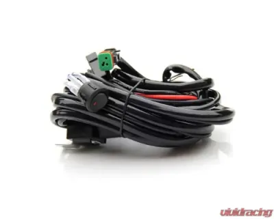 Vivid Lumen Light Bar Wire Harness Dual Dt Connector - LBH-2