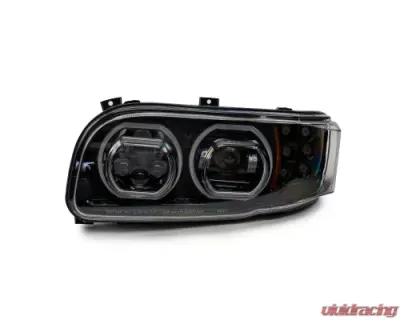 Vivid Lumen Brilliant Series Peterbilt 388 389 Black Driver 2008-2018 - PBDLH-B-V2