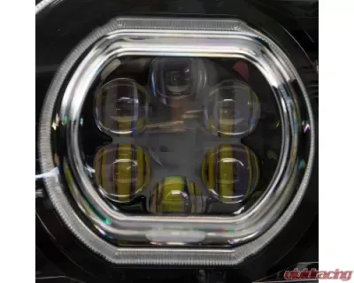Vivid Lumen Brilliant Series Peterbilt 388 389 Black Driver 2008-2018 - PBDLH-B-V2
