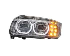 Vivid Lumen Brilliant Series Peterbilt 388 389 Chrome Driver 2008-2018